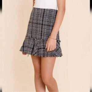 Francesca’s Tweed Mini Skirt *NWT!
